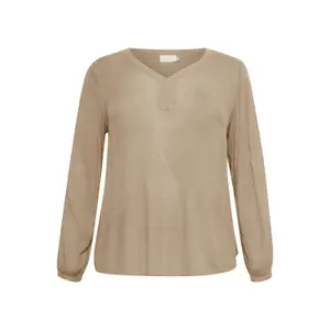 Blouse manches longues femme KAFFE Curve Ami image-0