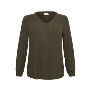 Damesblouse met lange mouwen KAFFE Curve Ami image-0