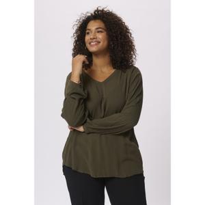 Damesblouse met lange mouwen KAFFE Curve Ami image-3