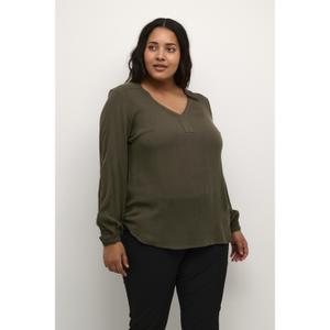Damesblouse met lange mouwen KAFFE Curve Ami image-6