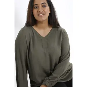 Damesblouse met lange mouwen KAFFE Curve Ami image-5