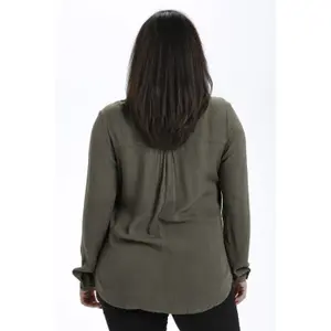 Damesblouse met lange mouwen KAFFE Curve Ami image-4