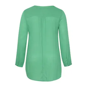 Damen Bluse mit langen Ärmeln KAFFE Curve Ami image-3