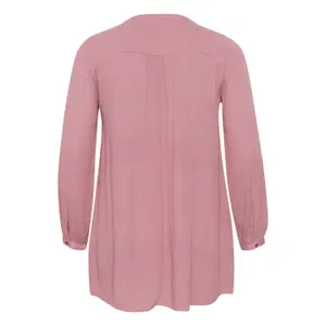 Damen Bluse mit langen Ärmeln KAFFE Curve Ami image-3