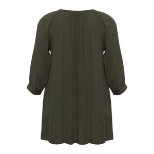 Túnica de manga 3/4 mujer KAFFE Curve Ami image-3