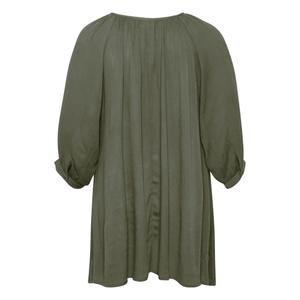 Túnica de manga 3/4 mujer KAFFE Curve Ami image-2