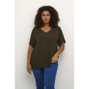 Damenbluse KAFFE Curve Ami image-2