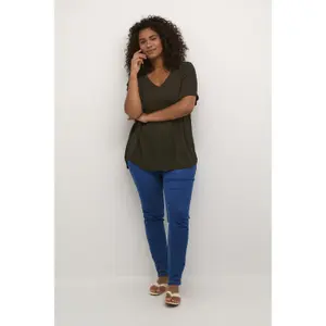 Damenbluse KAFFE Curve Ami image-1