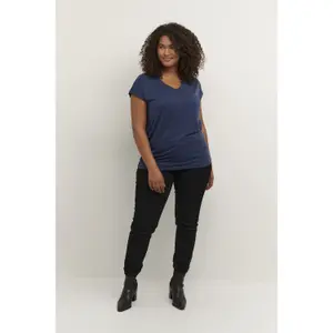 T-Shirt KAFFE Curve Lina image-1