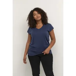 T-Shirt KAFFE Curve Lina image-2