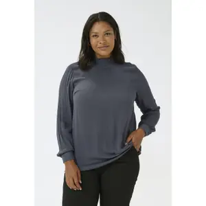 Blusa feminina KAFFE Curve Trudi image-2