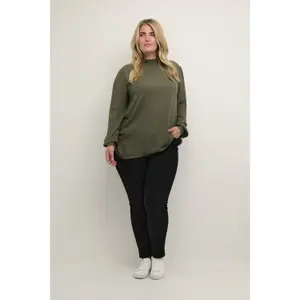 Blusa feminina KAFFE Curve Trudi image-2