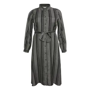 Robe chemise femme KAFFE Curve Olivia image-0