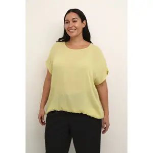 Blusa feminina KAFFE Curve Ami Stanley image-2