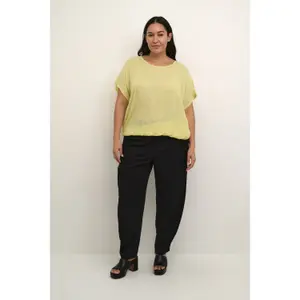 Blusa feminina KAFFE Curve Ami Stanley image-3