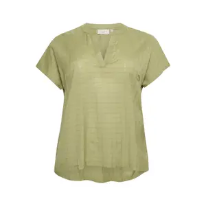 Women's winged sleeve blouse KAFFE Curve Felia image-0