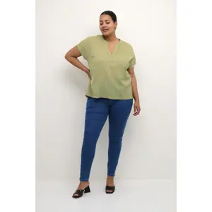 Women's winged sleeve blouse KAFFE Curve Felia image-1