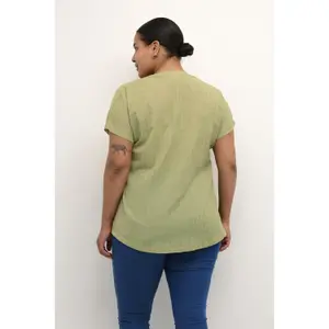 Women's winged sleeve blouse KAFFE Curve Felia image-4