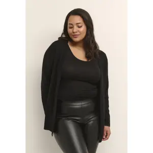 Women's cardigan KAFFE Curve Farsia image-2