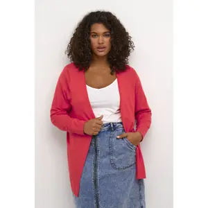 Strickjacke, Damen KAFFE Curve Farsia image-2