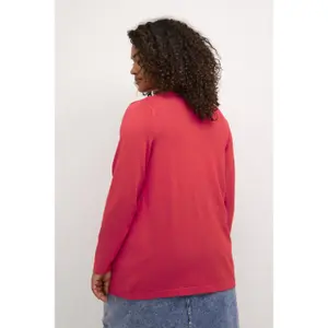 Strickjacke, Damen KAFFE Curve Farsia image-4