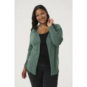 Strickjacke, Damen KAFFE Curve Farsia image-2