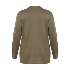 Strickjacke, Damen KAFFE Curve Farsia image-3