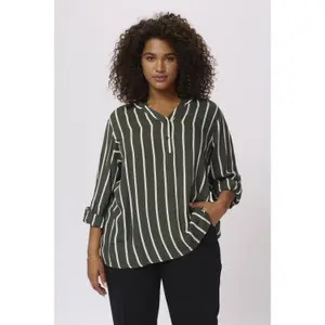 Women's blouse KAFFE Curve Sida image-3