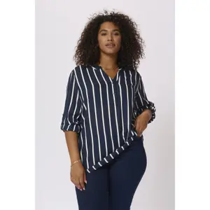 Women's blouse KAFFE Curve Sida image-1