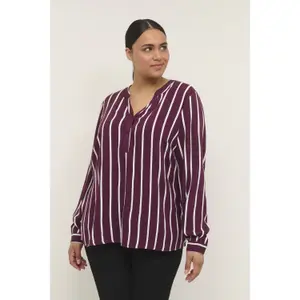 Blusa feminina KAFFE Curve Sida image-2