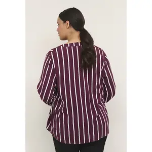 Blusa feminina KAFFE Curve Sida image-4