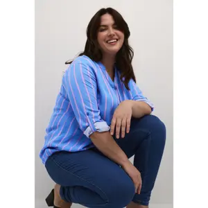 Women's blouse KAFFE Curve Sida image-3