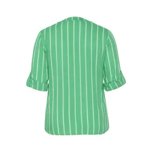 Blusa feminina KAFFE Curve Sida image-3