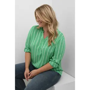 Blusa feminina KAFFE Curve Sida image-5