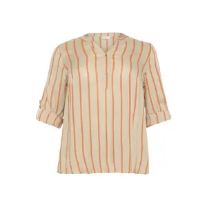 Blusa feminina KAFFE Curve Sida image-0