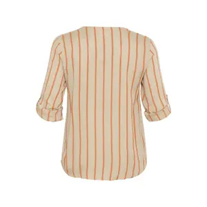 Blusa feminina KAFFE Curve Sida image-4
