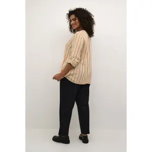 Blusa feminina KAFFE Curve Sida image-5