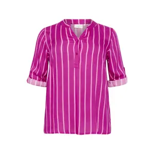 Blusa feminina KAFFE Curve Sida image-1