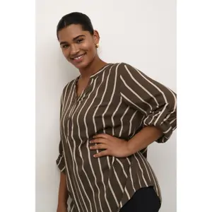 Damenbluse KAFFE Curve Sida image-4