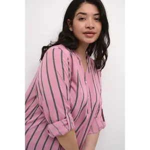 Blusa feminina KAFFE Curve Sida image-6