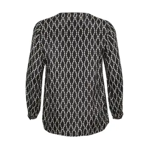 Blusa feminina KAFFE Curve Ollia image-3