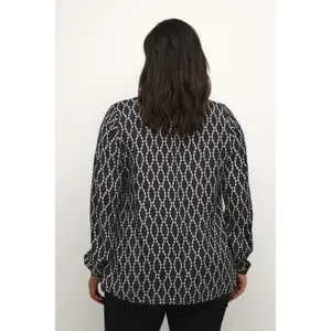 Blusa feminina KAFFE Curve Ollia image-4