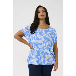 Blusa feminina KAFFE Curve Lokana image-2
