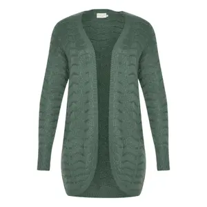 Cardigã feminino KAFFE Curve Emana image-0