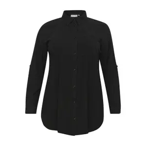 Camisa de manga comprida feminina KAFFE Curve Nana image-5