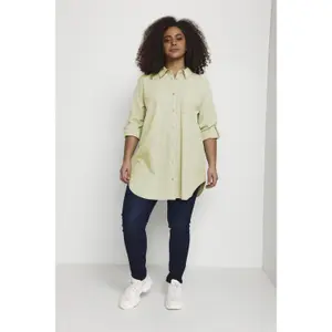 Camisa de manga comprida feminina KAFFE Curve Nana image-1