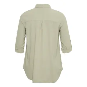 Camisa de manga comprida feminina KAFFE Curve Nana image-6