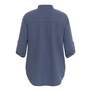 Camisa de manga comprida feminina KAFFE Curve Nana image-4