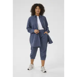 Camisa de manga comprida feminina KAFFE Curve Nana image-2