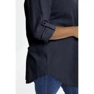 Camisa de manga comprida feminina KAFFE Curve Nana image-5